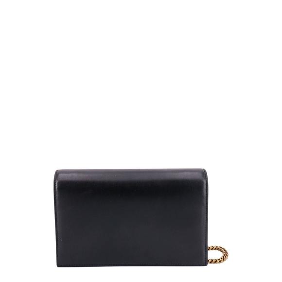 Yves Saint Laurent Black Nero Cassandra Wallet Leather - Picture 2 of 3